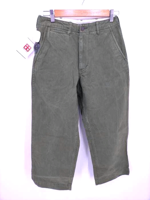 ビームス BEAMS ヘリンボーンツイル ミリタリートラウザー メンズ JPN：XS