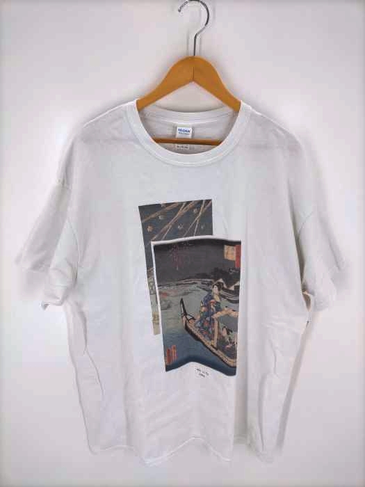 GILDAN CONNECTER.TOKYO EDO CITY 1864 プリント半袖Tシャツ メンズ JPN：XL