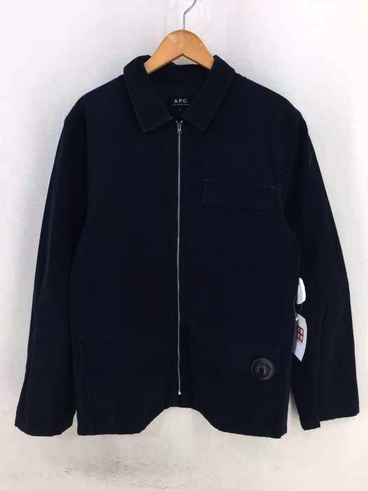 A.P.C.(アーペーセー) フロントジップミリタリージャケット メンズ JPN:L