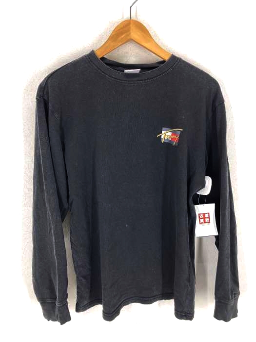 tommy jeans(トミージーンズ) VINTAGE CIRCULAR LOGO LONG SLEEVE T-SHIRT メンズ JPN：S