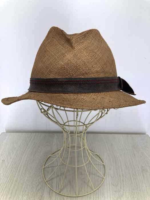 CA4LA(カシラ) Blue beet 麦わら帽子 ストローハット レディース M