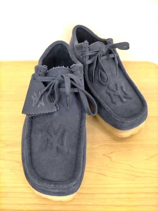 CLARKS ORIGINALS(クラークスオリジナル) MLB Wallabee Lo Yankees メンズ  EU41