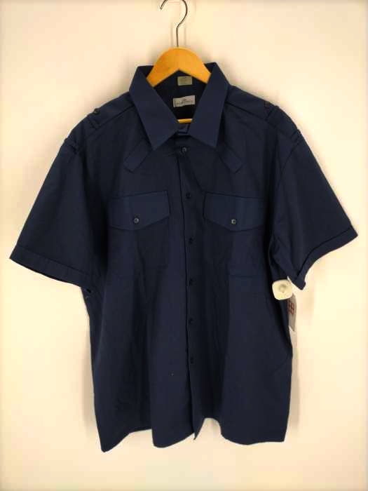 USED古着(ユーズドフルギ) イギリス警察 半袖ポリスマンシャツ メンズ  18.5