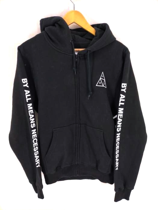 HUF(ハフ) Triple Triangle Full Zip Hoodie メンズ JPN:S