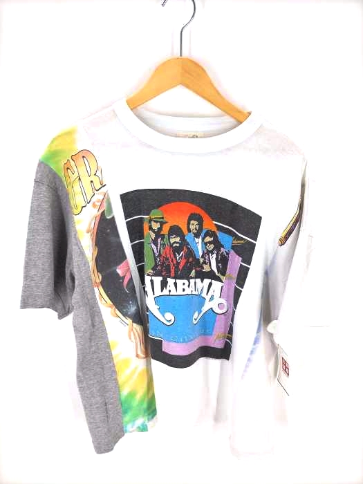 USED古着(ユーズドフルギ) リメイク 再構築Tシャツ レディース 表記無