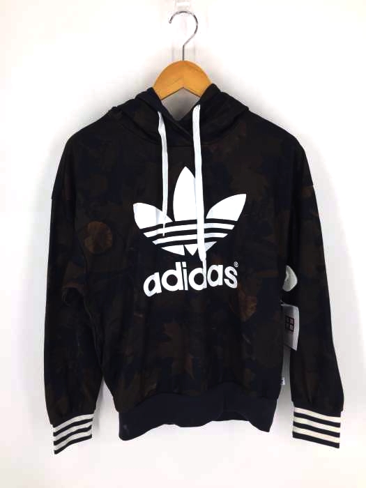 adidas(アディダス) Leaf Camo Hoodie レディース  l/l