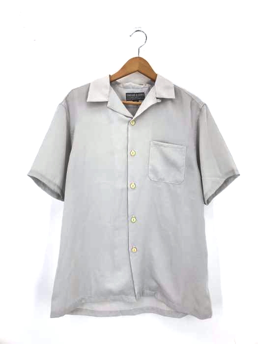 EMPIRE&SONS(エンパイアアンドサンズ) USA製 開襟 ループカラーS/Sシャツ メンズ JPN：M