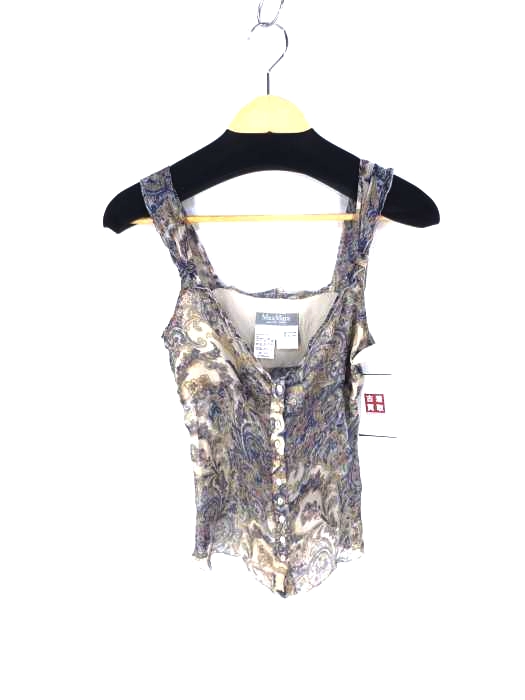 MAX MARA(マックスマーラ) シースルーノースリーブブラウス レディース JPN：38
