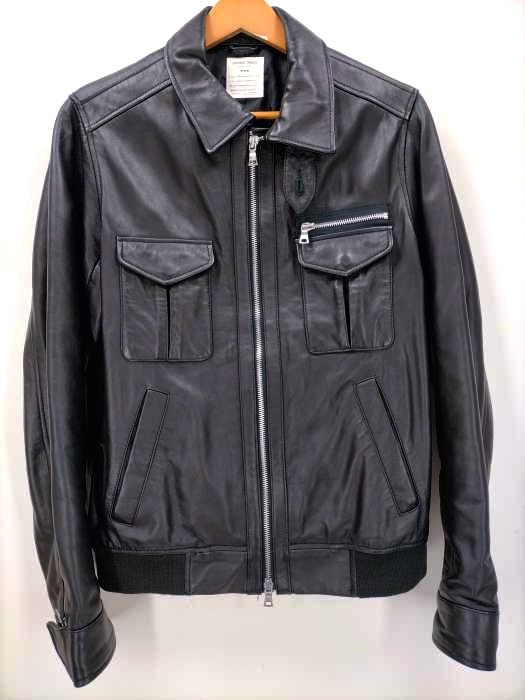 FREAKS STORE(フリークスストア) ラムレザー ジップアップジャケット メンズ JPN：L