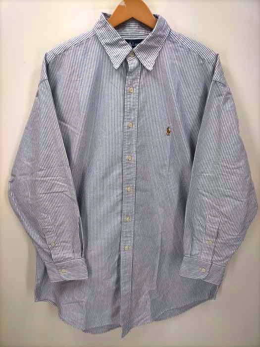 RALPH LAUREN(ラルフローレン) YARMOUTH ストライプボタンシャツ メンズ  161/2-33