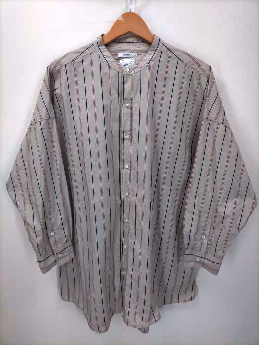 Niko and...(ニコアンド) 21SS マーセWashingバンドカラーシャツ レディース JPN：M