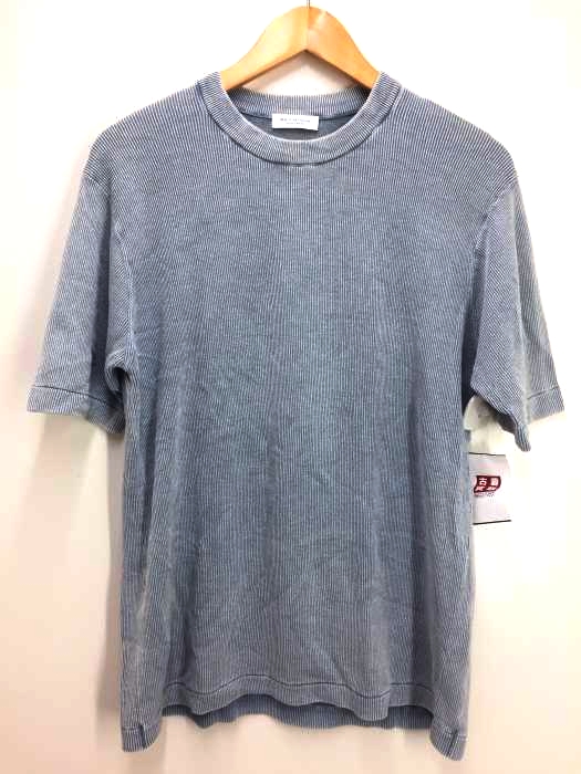 BEAUTY & YOUTH UNITED ARROWS(ビューティーアンドユースユナイテッドアローズ) BY ウォッシュド コットンニット リブ Tシャツ メンズ JPN：L