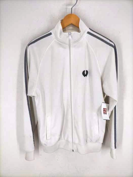 FRED PERRY(フレッドペリー) ポルトガル製 ワッペン付きジップアップトラックジャージ メンズ JPN：S