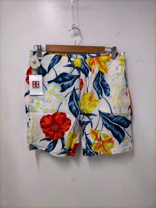 FLAGSTUFF(フラッグスタフ) 17SS 花柄 ショートパンツ メンズ  M