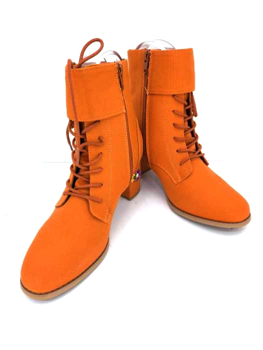 RCWB/RODEO CROWNS WIDE BOWL(ロデオクラウンズワイドボウル) FLOWER HEEL ブーツ レディース  M