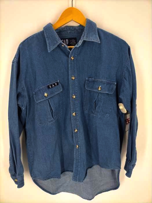 Gap(ギャップ) OLD デニムシャツ 韓国製 メンズ import：L