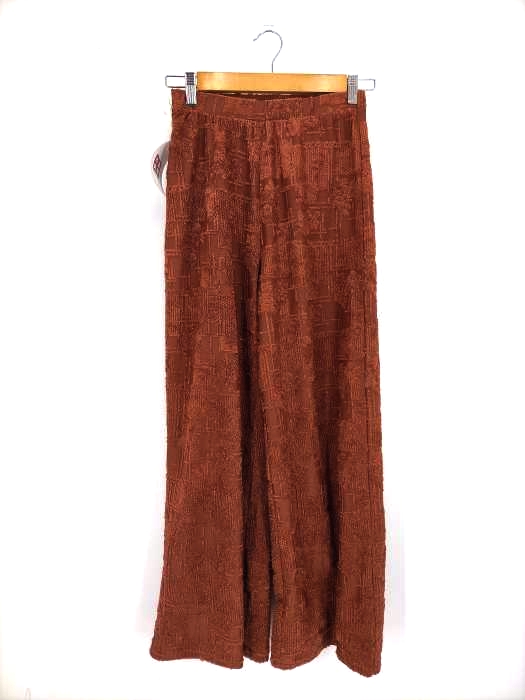 ZARA(ザラ) JACQUARD PALAZZO PANTS レディース  S