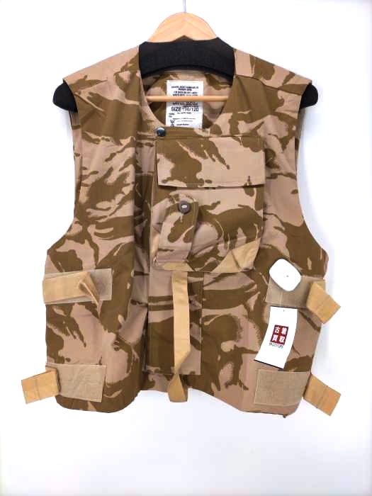 USED古着(ユーズドフルギ) イギリス軍 デザートDPMカモ タクティカルベスト ミリタリー メンズ  190/120