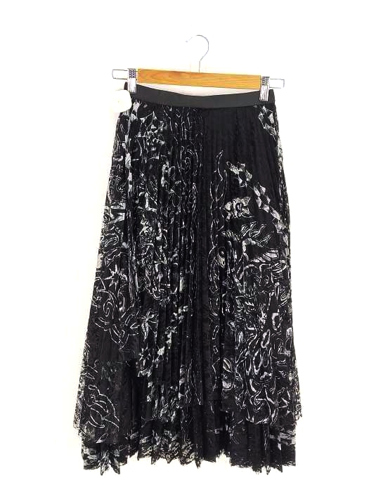 moussy(マウジー) BANDANA LACE PLEATS スカート レディース JPN：1