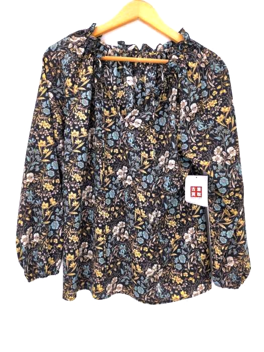 BABYLONE(バビロン) 花柄フリルブラウス レディース JPN：38