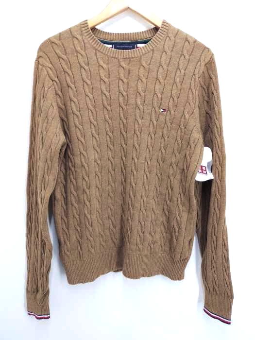 トミーヒルフィガー TOMMY HILFIGER ケーブルニット セーター メンズ JPN：S