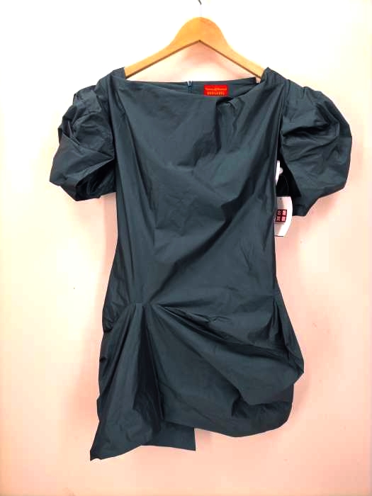 ヴィヴィアンウエストウッドレッドレーベル Vivienne Westwood RED LABEL タフタ生地 変形ワンピース レディース  2