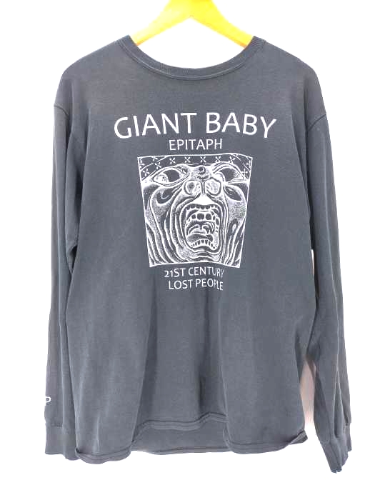 ユーズドフルギ USED古着 R.I.P giant baby L/S TEE メンズ 表記無