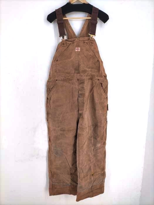 カーハート Carhartt 50~60s RNタグ ブラウンダック 山ポケ ダブルニー オーバーオール メンズ 表記無