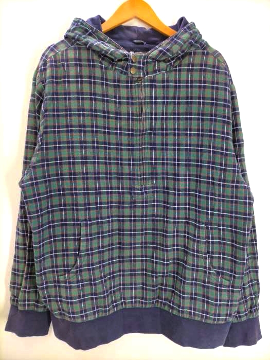 エクストララージ XLARGE チェックプルオーバー メンズ import：XL