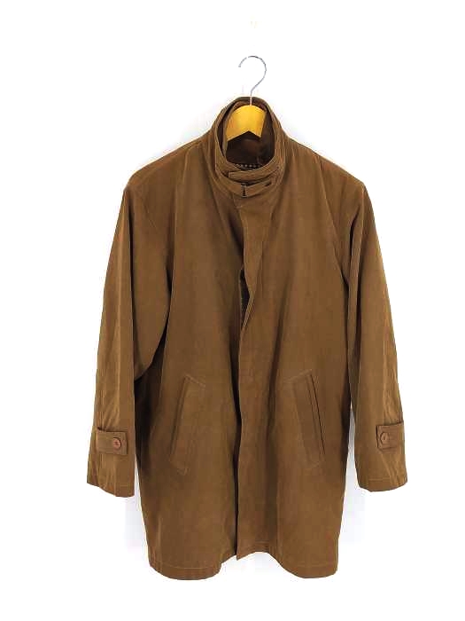 ボスヒューゴボス BOSS HUGO BOSS 比翼 ピーチスキンコート メンズ import：M
