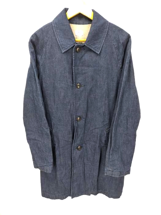 セーブカーキユナイテッド S.K.U. SAVE KHAKI UNITED デニムステンカラーコート メンズ JPN：M
