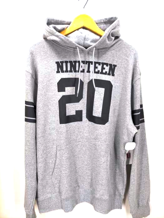 ニューエラ NEW ERA NINETEEN 20 プリントパーカー メンズ JPN：XXL