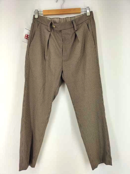リドム LIDnM GUN CLUB CHECK SLACKS メンズ JPN：L