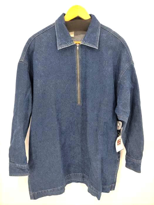 エヌハリウッド N.HOOLYWOOD 18AW デニムハーフジッププルオーバー IDEALジップ メンズ  38