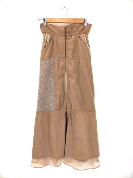 アメリ AMERI DRAWSTRING ZIP SKIRT レディース JPN：M