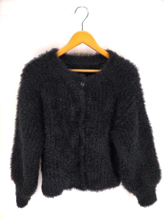 ナチュラルクチュール natural couture ポリエステルふわモコカーディガン レディース FREE
