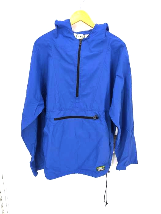 エルエルビーン L.L.Bean 80s ナイロンアノラックパーカー ideal zipper メンズ  MEDIUM