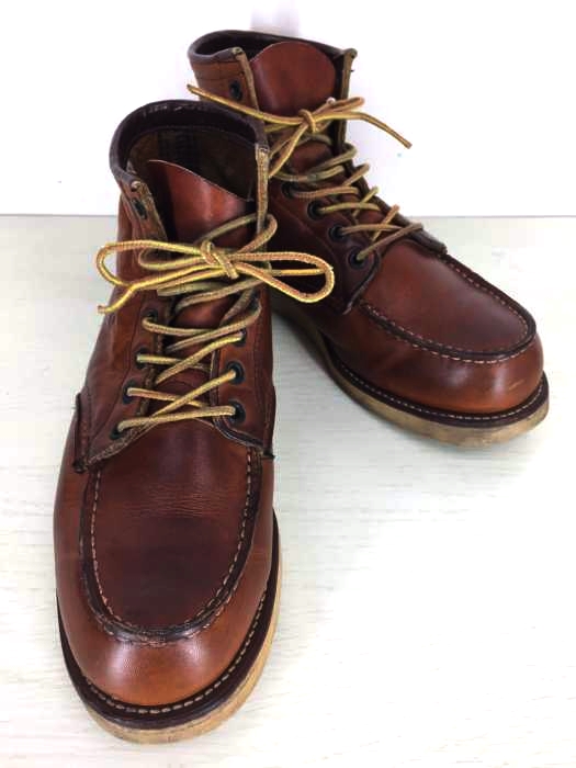 RED WING(レッドウィング) 縦羽タグ 90s Classic Moc 875 メンズ US：7.5E