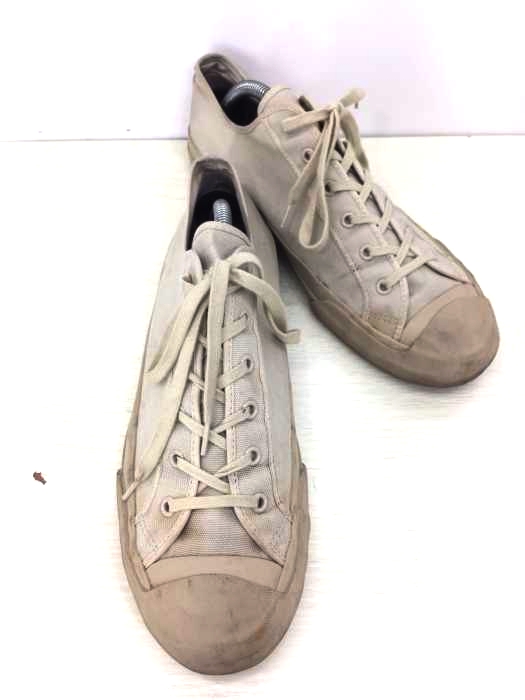 STUDIO NICHOLSON(スタジオニコルソン) COTTON CANVAS SHOE DOVE メンズ JPN：27