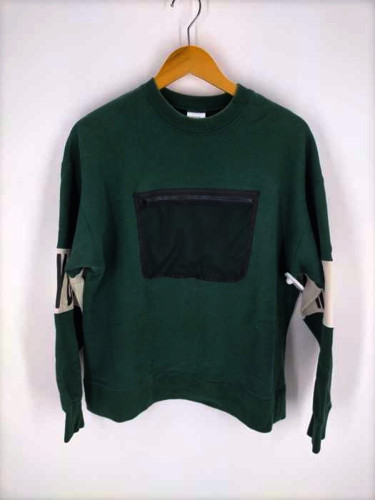 MISTER GENTLE MAN(ミスタージェントルマン) MESH FRONT POCKET SWEAT メンズ JPN:M