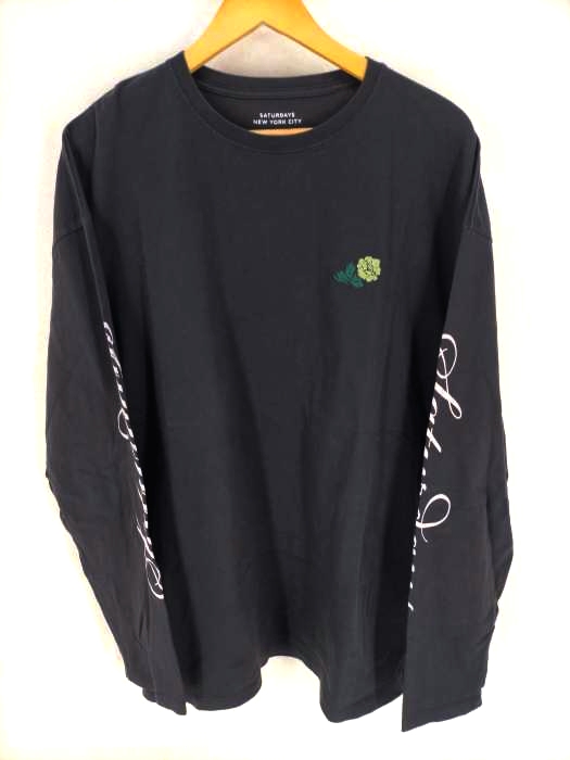Saturdays New York City(サタデーズニューヨークシティ) Rose New LS Tee メンズ JPN：L