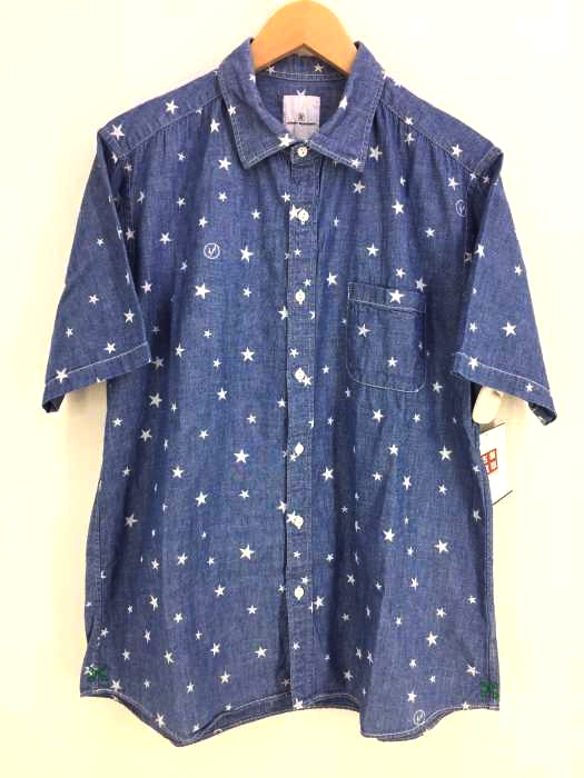 uniform experiment(ユニフォームエクスペリメント) S/S STAR PRINT COTTON CHAMBRAY メンズ  4
