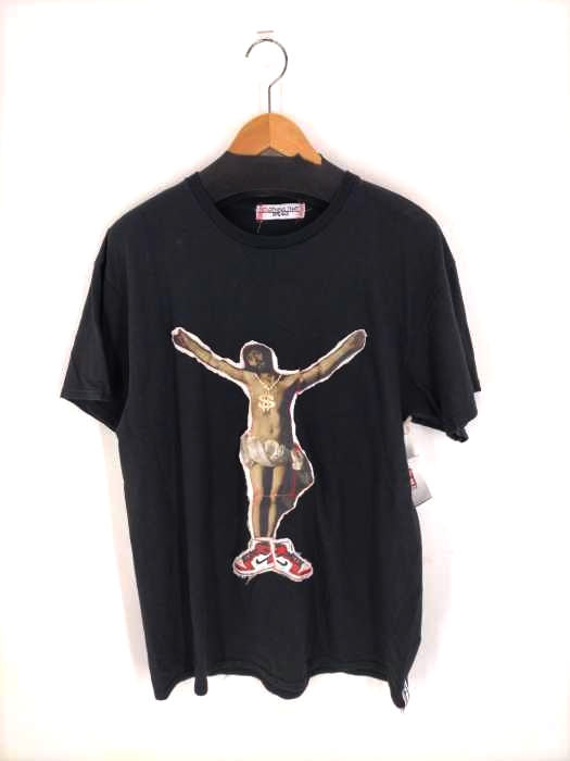USED古着(ユーズドフルギ) CLOTHING THAT SPEAKS/クロージングザットスピークス キリストアートTEE メンズ 表記無