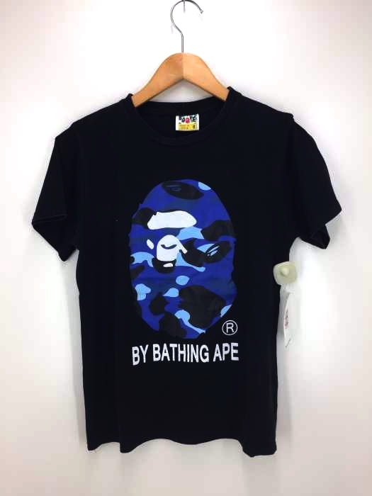 BAPE by A BATHING APE(アベイシングエイプ) クルーネック半袖Tシャツ メンズ JPN：M