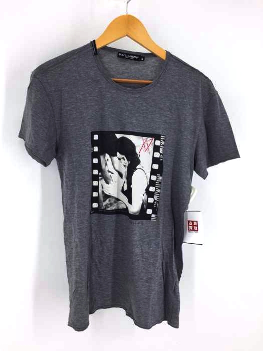 DOLCE&GABBANA(ドルチェアンドガッバーナ) Davide Gallizio フォトプリント Tシャツ メンズ EUR：44