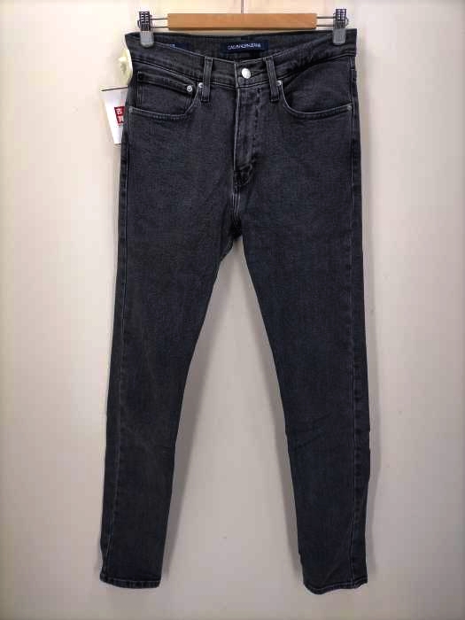 Calvin Klein Jeans(カルバンクラインジーンズ) ジップフライ ストレッチスキニーブラックデニム メンズ 30inch