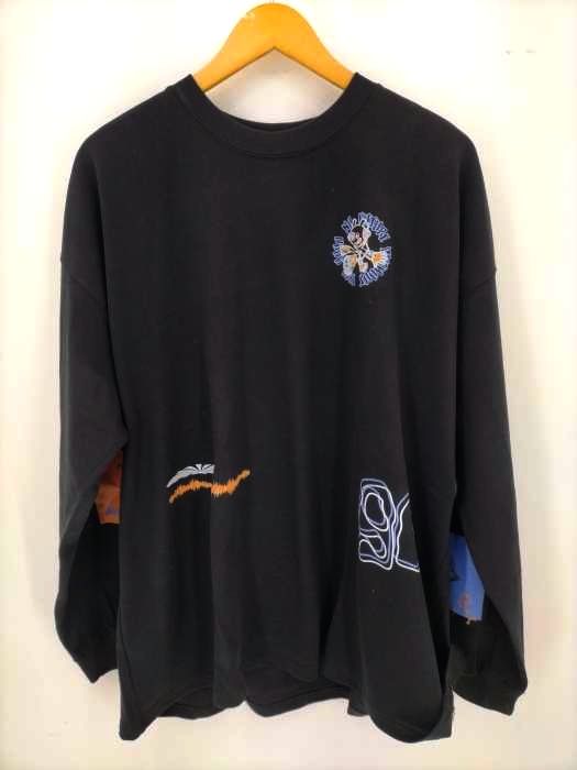 9090(ナインティナインティ) TECHNO Acid Mushroom Long Tee メンズ JPN：XL
