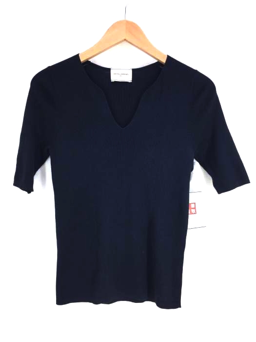 UNITED ARROWS(ユナイテッドアローズ) リブフリルニット レディース  表記無