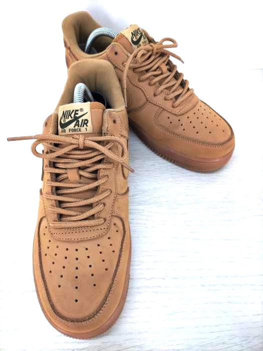 NIKE(ナイキ) Air Force 1 low GS Wheat Flax Flax メンズ JPN：26