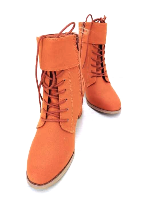 RCWB/RODEO CROWNS WIDE BOWL(ロデオクラウンズワイドボウル) FLOWER HEEL ブーツ レディース  S